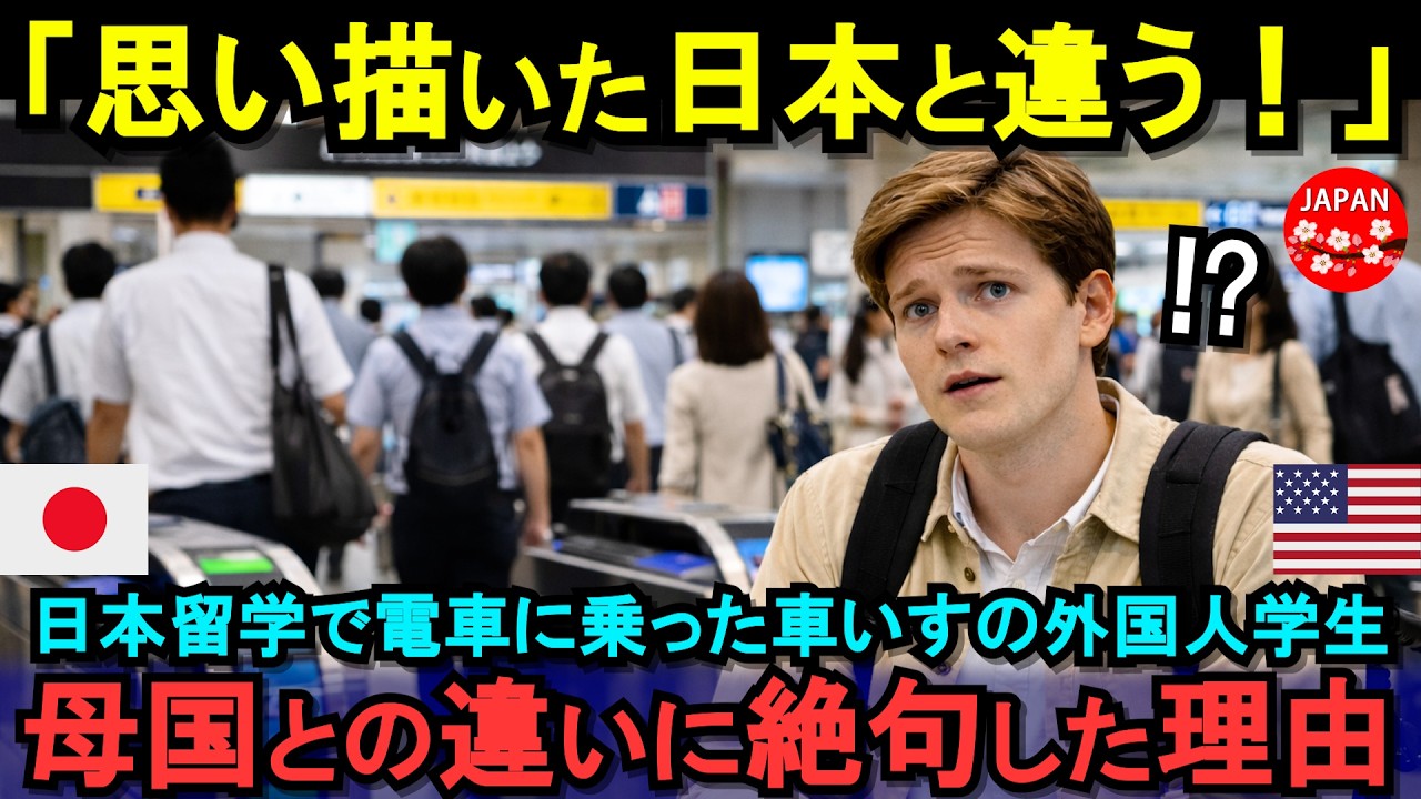 【海外の反応】「正直言ってガッカリだ」車椅子の外国人学生が日本の駅員の異常な行動に驚愕！帰国後、父のプライドを崩壊させた異次元の体験！