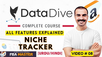 Data Dive Niche Tracker | Data Dive For Amazon FBA | FBA Master