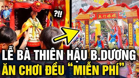 Đặc sắc lễ hội chùa BÀ THIÊN HẬU nhân dịp rằm tháng giêng ở Bình Dương ăn chơi miễn phí | Tin 3 Phút