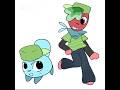 making random matching skins for toons! #dandysworld #animation #art #toons #skin #random #drawing