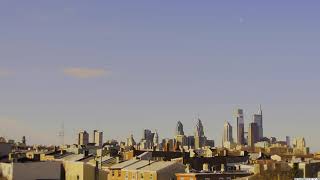 Philadelphia Skyline Timelapse | February 14, 2020 | 4K
