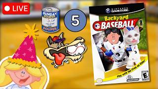 🔴 Gamecube Backyard Baseball ⚾️ | PART FIVE | 5️⃣