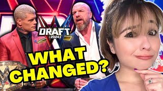 BREAKING DOWN NIGHT 1 OF THE 2024 WWE DRAFT..... WHAT CHANGED?!