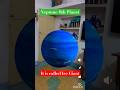 Planet Neptune🌐 -The Ice Giant #shorts #youtubeshorts #shortsfeed #neptune #isro #astrophysics #vfx