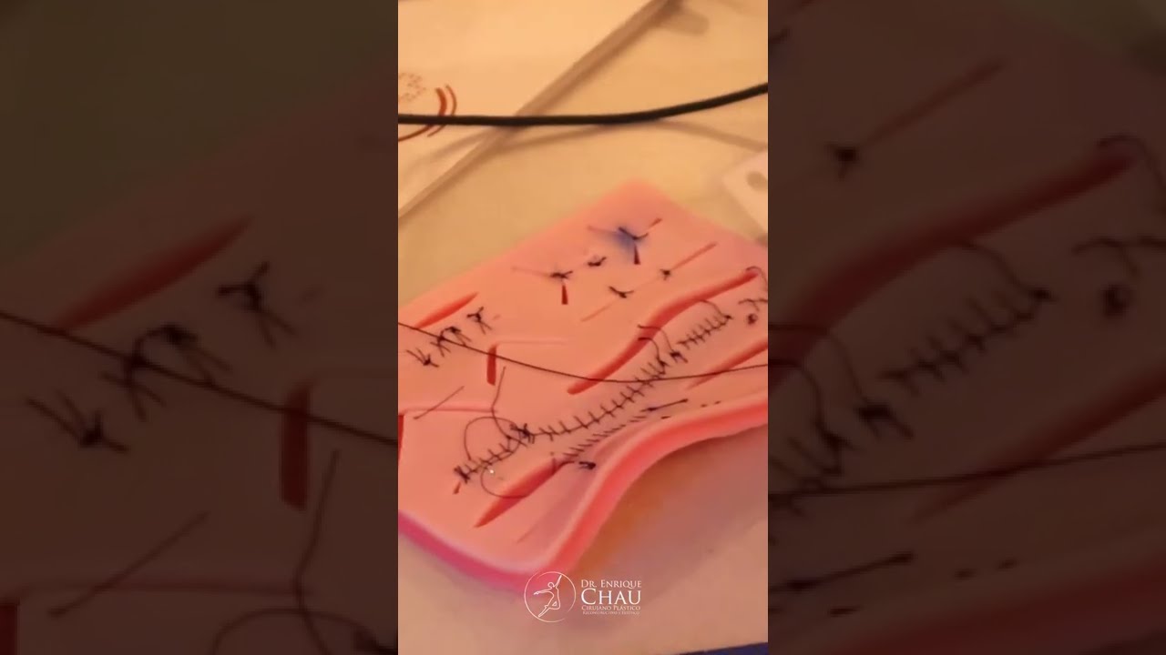 Taller de sutura para médicos con el Dr. Enrique Chau