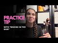 Practice Time &amp; Tip for Your Practice Sessions! With “Singing in the Rain” 