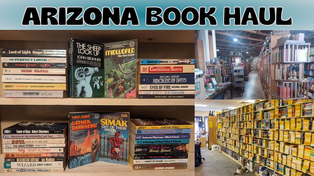 Arizona Book Haul [Vacation Book Shopping For Mass Market Paperbacks]