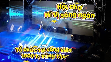 CÔNG VIÊN 1000 TỶ VŨNG TÀU TỔ CHỨC HỘI CHỢ MỸ VỊ SÓNG NGÀN NĂM 2025 | #vungtau #djimini3pro  