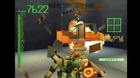 Armored Core (PS1) - Mission 22: Destroy Base Computer