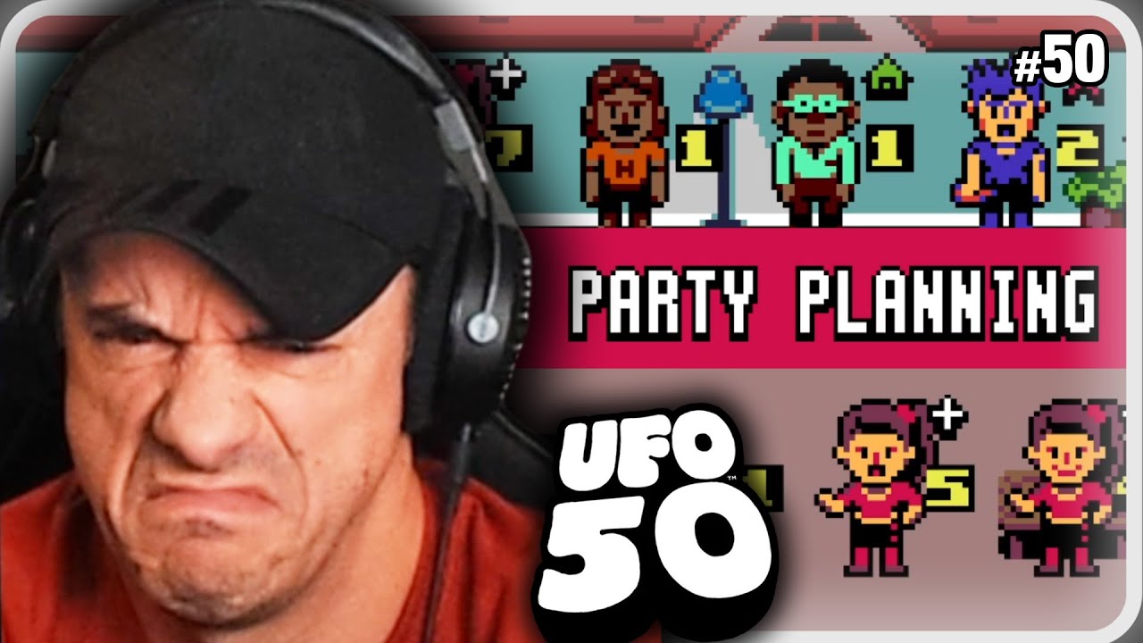 Party House going a little too hard... - UFO 50 - YouTube