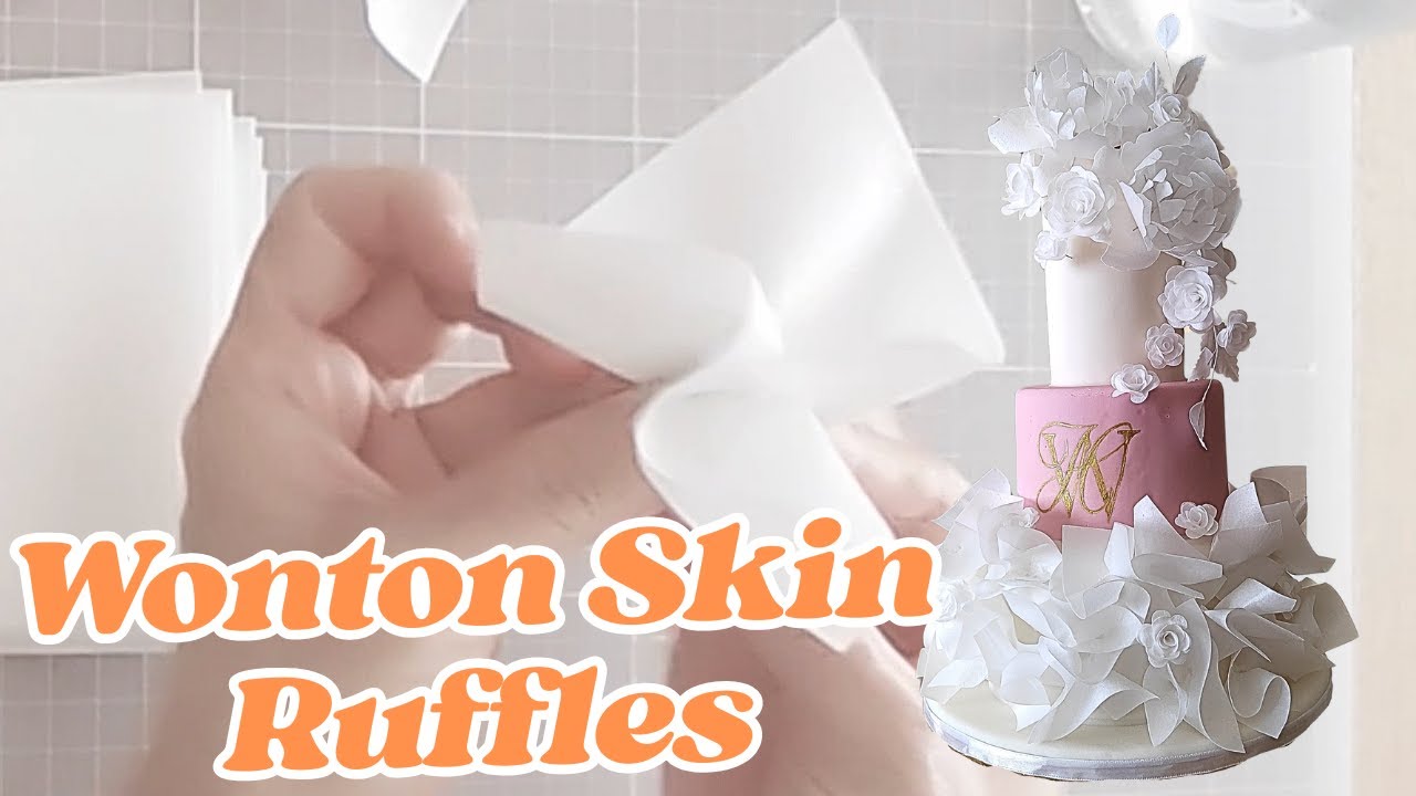 Wafer Paper Wonton Skin Ruffles