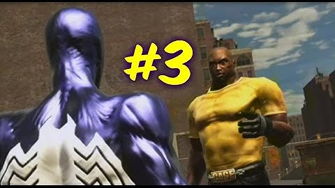 Spider-Man Web of Shadows - Black Suit Ep. 3 - CAGE MATCH