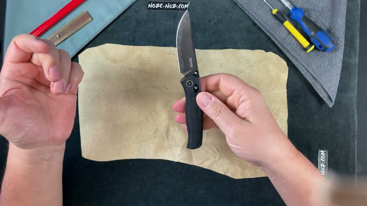 SRM255LMB2 SRM Knives Medal Ambi Lock Blk Mic