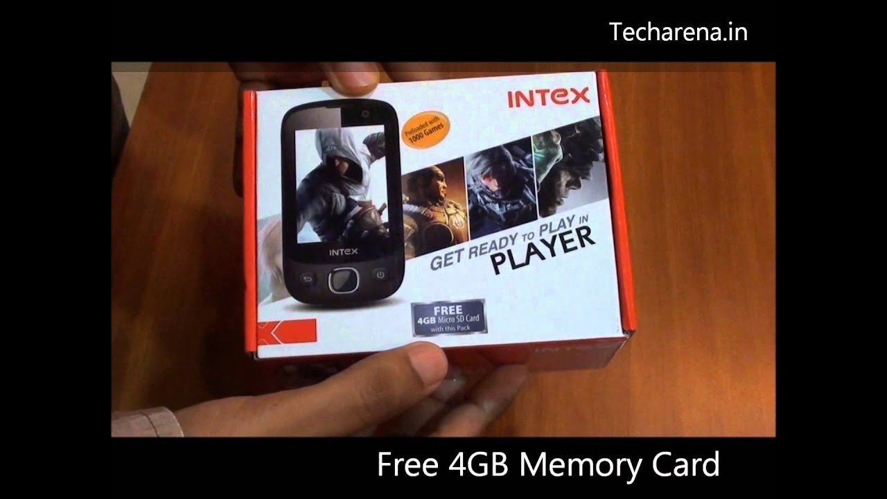 Intex PLAYER Gaming Phone Unboxing Video