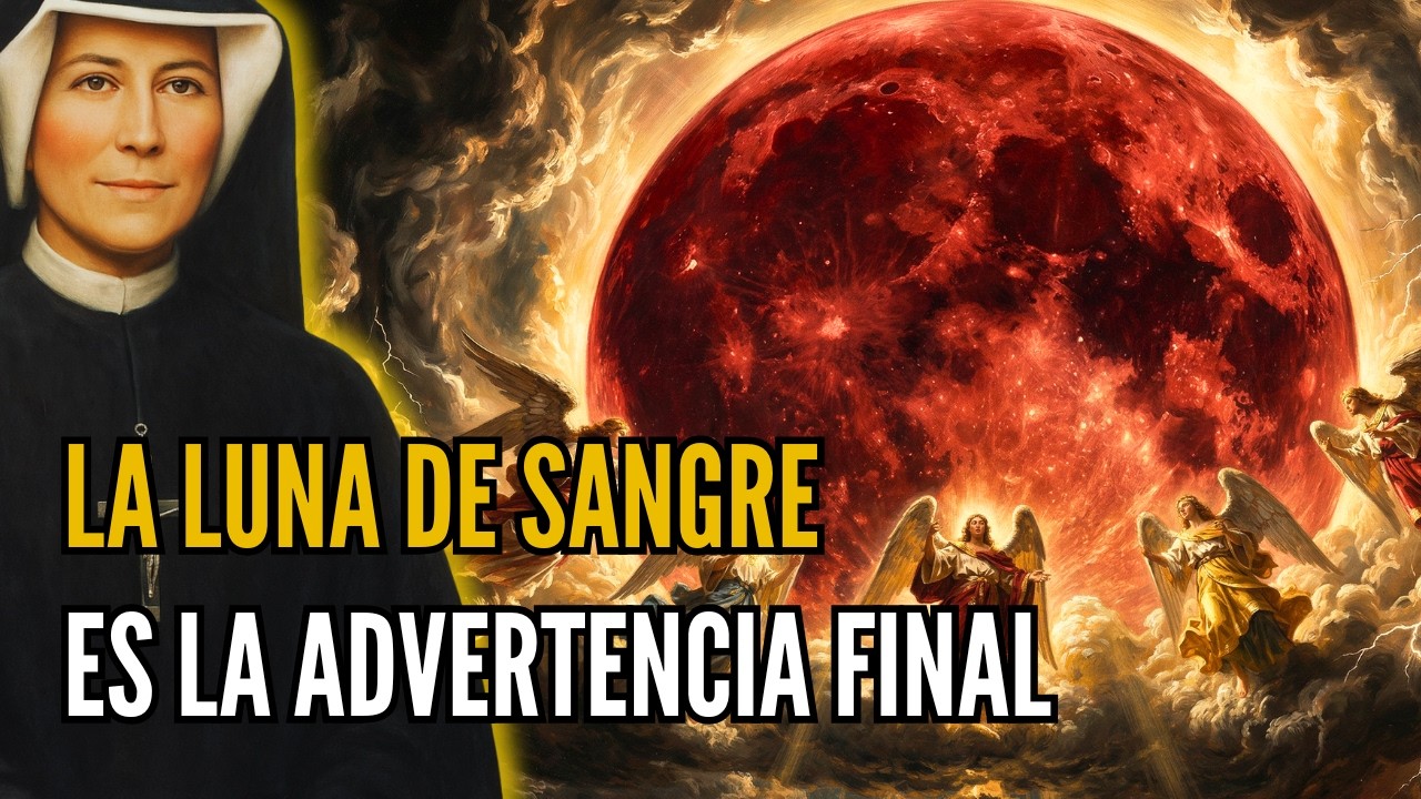 Santa Faustina revela: Cómo la Luna de Sangre señala un último llamado a la misericordia— 3 de marzo