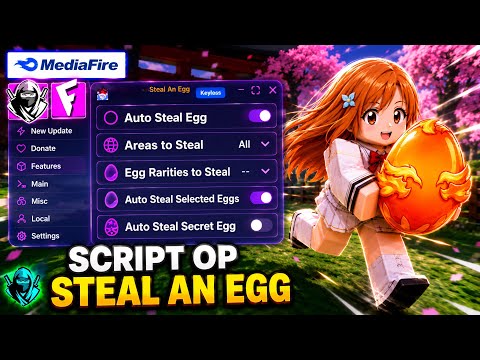 😱 BEST SCRIPT FOR STEAL AN EGG! 🥚 AUTO FARM STEAL EGGS AUTOMATICALLY (UPDATED 2026)
