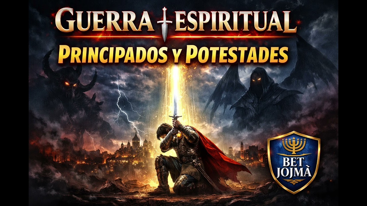 ⚔️ GUERRA ESPIRITUALPrincipados – Potestades – Gobernadores de Tinieblas🔥 Magisterio Bet Jojmá