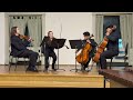 Anton Arensky, String Quartet No. 2 in a minor, Op. 35 I. Moderato