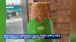 McDonald's serving fried apple pie again for America's 250th birthday