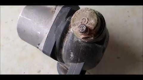 Potterton combi boiler water pump air vent replace