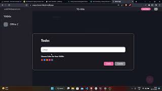 MERN Stack Todo app with Authentication.
