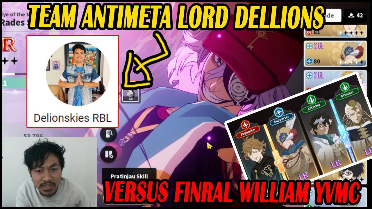 🍀🍀YVMC VERSUS DELLION FRIEND BATTLE [PUSH ARENA TERUS] META VS NON META ...
