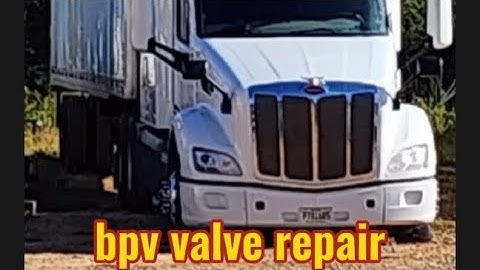 paccar mx13 EPA17 # BPV valve repair