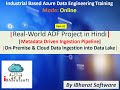 Real-World ADF Project in Hindi | On-Premise &amp; Cloud Data Ingestion into Data Lake (Part-01) #adf