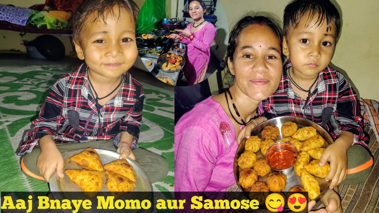 Aaj pehli baar Bnaya Ghar pr Samosa 😋