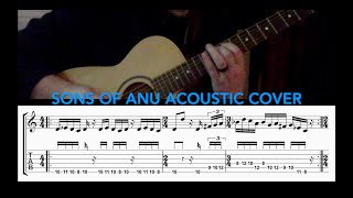 Sons Of Anu Acoustic Guitar (Derek Sherinian/Al Di Meola Cover) TAB INCLUDED