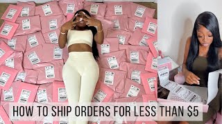 How To Ship Packages For Your Business For Less Than $5 (Small Business Tips)