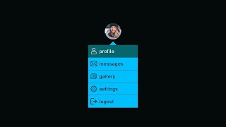 Menu Dropdown Using  HTML CSS & JS