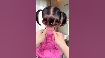 Easy hair hack 🌸 #shorts #shortvideo #trending  shorts #jewellery #viral #fyp #hairstyles #hacks
