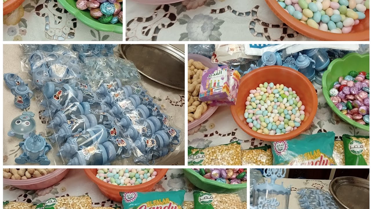 مشتريات لوازم السبوع بارخص الاسعاره واحلى جوده