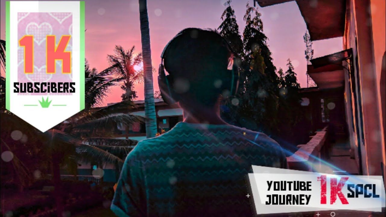 My YOUTUBE journey From 00 to 1k Subscribers!! 😍 - YouTube