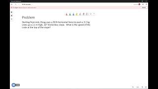 Work - Kinetic energy example 4