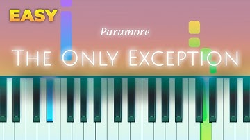 Paramore - The Only Exception - EASY Piano TUTORIAL by Piano Fun Play