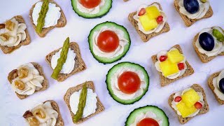 5 Canaps Veganosriqusimos Y Muy Fciles De Hacer