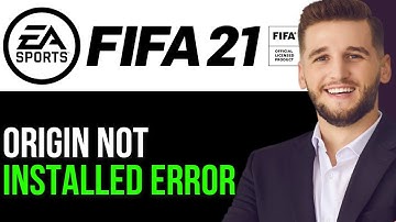 HOW TO FIX ORIGIN NOT INSTALLED ERROR IN FIFA21 IN 2025! (FULL GUIDE)
