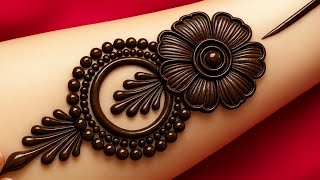 Bhaidooj Special mehndi designs | easy mehndi design front hand |mehandi ke design | मेहंदी डिज़ाइन 
