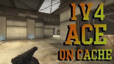 ♦CS:GO Highlight #2: Ace 1vs4 Clutch On Cache♦