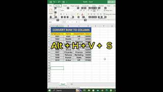 Convert Data From Rows To Columns Like A Pro In Excel