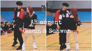 Artbeat Gaeun & Suhwan moments part 2