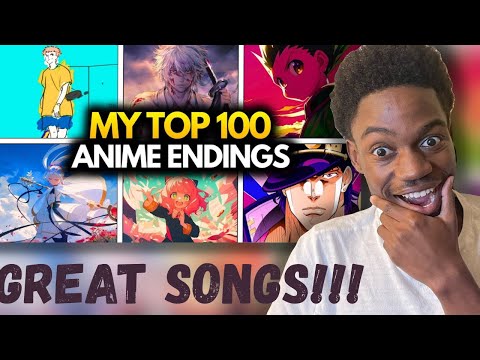 THE BEST ANIME ENDINGS EVER?!  | TOP 100 REACTION