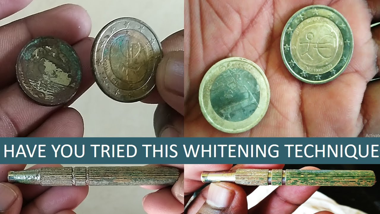 WHITEN COINS AND SMALL METAL OBJECTS IN NO TIME AND NO EFFORT WHITEN COINS AND SMALL METAL OBJECTS IN NO TIME AND NO EFFORT