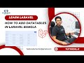 How To Add DataTables in Laravel bangla