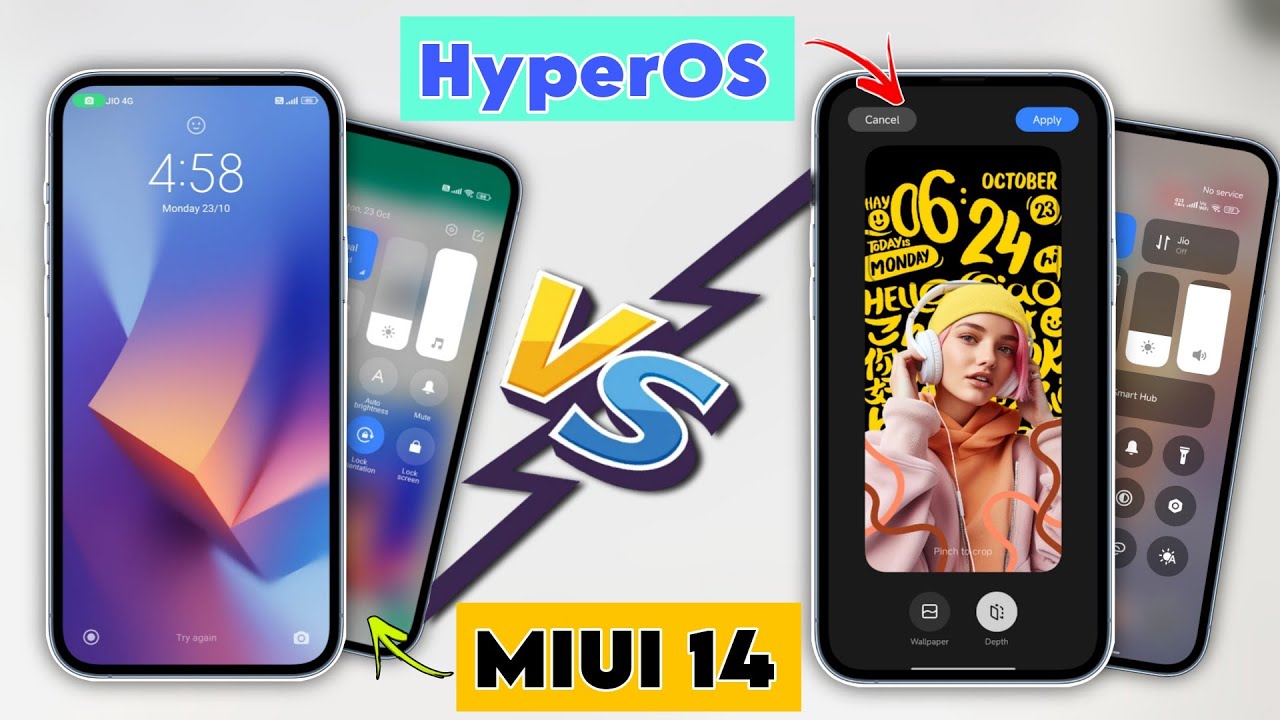 Xiaomi 14 hyperos. Samsung vs MIUI. Иконки приложений MIUI против Hypers.
