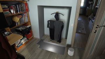 Animated Camera Projection on Footage | Blender VFX | Hidden Space