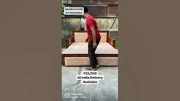 Sofa Cum Bed Wooden Available At Cheap Price Contact Us To Buy Sofacumbed Shorts Youtubeshorts 