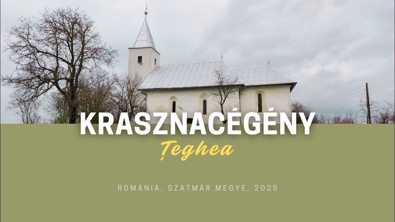 SZATMÁR : KRASZNACÉGÉNY / Țeghea, az elnéptelenedett falu na meg megjött az új kamerám Osmo 6 (270)